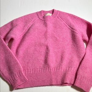 Sezane Otto Jumper in Bubblegum Pink Small NWOT